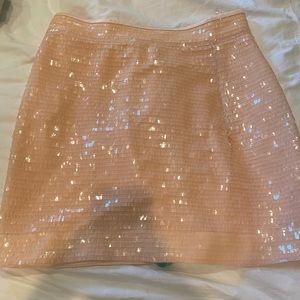 Mistress Rocks Light Pink Mini Skirt